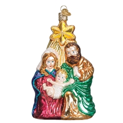 Holy Family With Star Ornament