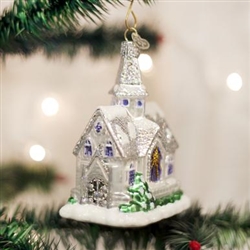 Sparkling Cathedral Ornament