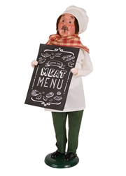 Butcher with Chalkboard