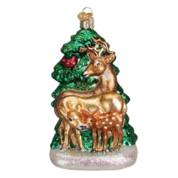 Deer Family Ornament