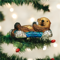 Floating Sea Otter