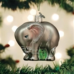 Baby Elephant Ornament