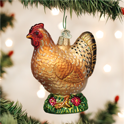 Spring Chicken Ornament