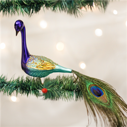 Magnificent Peacock Ornament