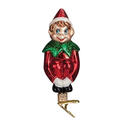 Christmas Pixie With Clip Ornament