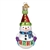 2023 Party Snowman Ornament