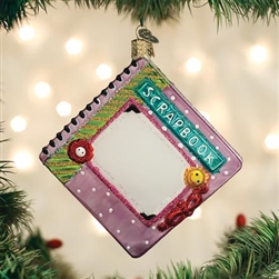 Scrapbook Ornament