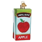Apple Juice Box Ornament