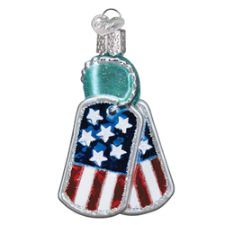 Military Tags Ornament