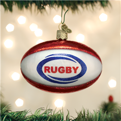 Rugby Ball Ornament