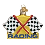 Racing Flags Ornament