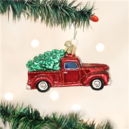 Old Truck With Tree Ornament