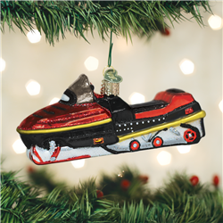 Snowmobile Ornament