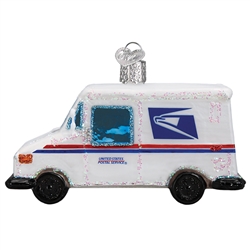 Usps Mail Truck Ornament