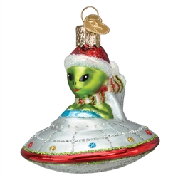Christmas Ufo Ornament