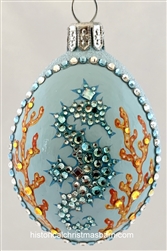 Medium Egg: Bijoux Cousteau Turquoise