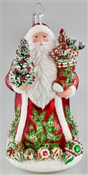Godwin Claus/Pine Branches & Ornaments