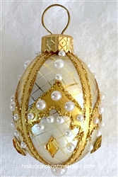 Miniature Egg: de Pompadour Gold