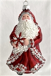Details about   Patricia Breen Christmas Ornanament 1999 Bluebell Santa Blue 9995 New In Package 