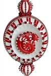 Versailles Reflector/Red & White