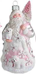 Snowdon Claus/pink polar bears