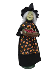 Witch with Candy Apples
